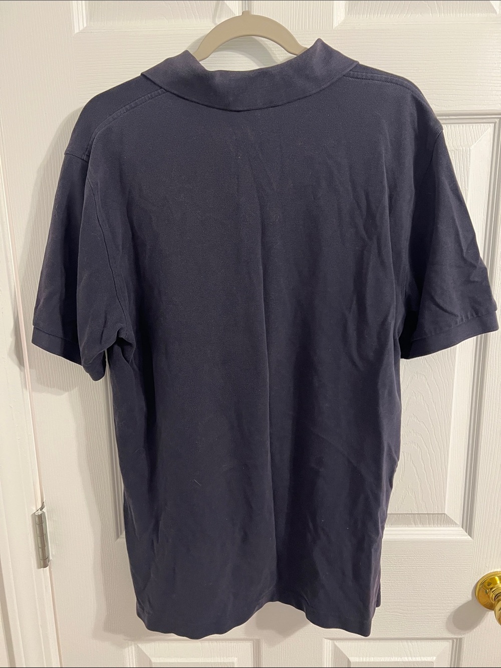Brooks Brothers Navy Polo with Yellow Crest Embroidery - Picture 4 of 4
